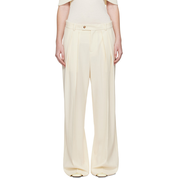  La Collection Off-white Ira Trousers 