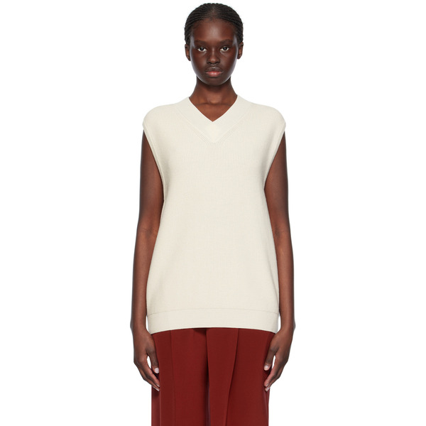  La Collection Off-white Jules Vest 