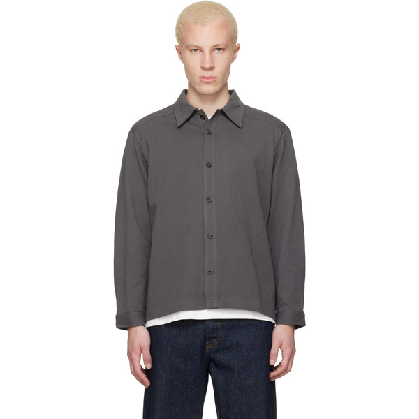  Lady White Co. Gray Bartlett Button Down Shirt 