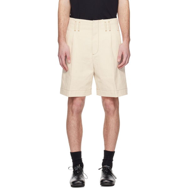  Lanvin Off-white High-waisted Shorts 