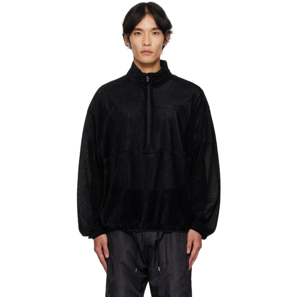  Le17septembre Black Half-zip Anorak 