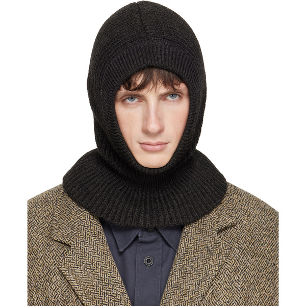  Lemaire Brown Hood Balaclava 