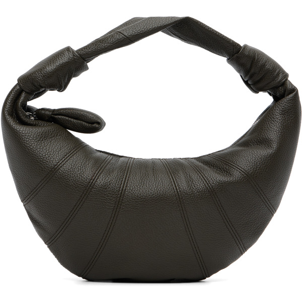  Lemaire Brown Mini Fortune Croissant Bag 