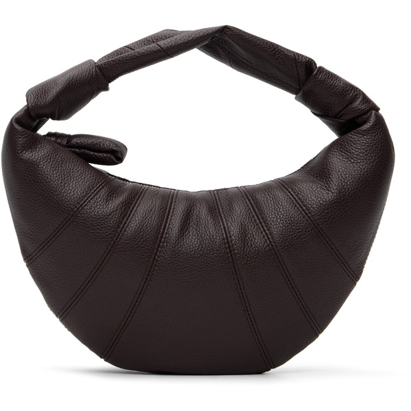 Lemaire Brown Mini Fortune Croissant Bag 
