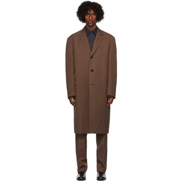  Lemaire Brown Suit Coat 
