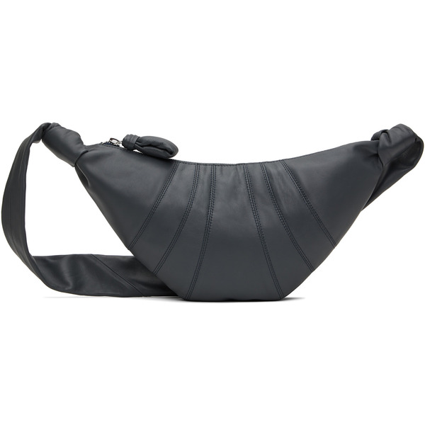  Lemaire Gray Small Croissant Bag 
