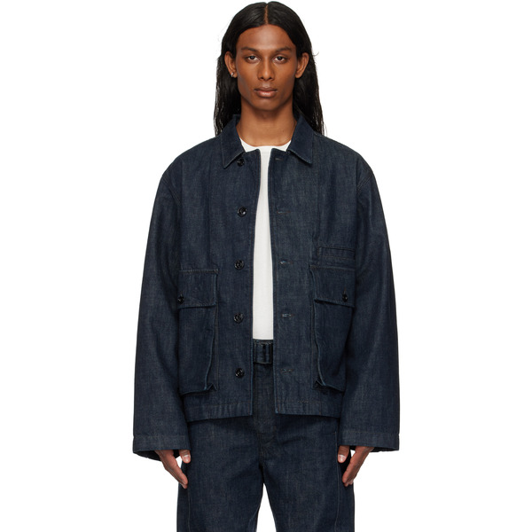  Lemaire Indigo Boxy Denim Jacket 