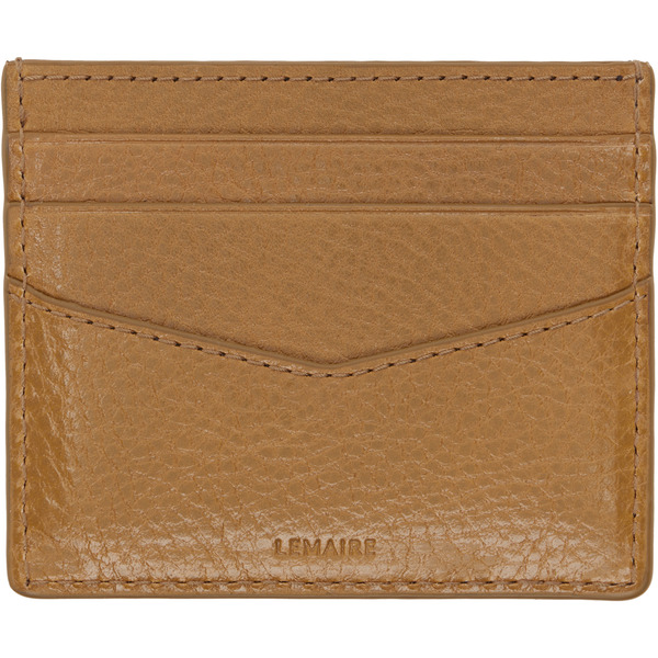 Lemaire Tan Gear Card Holder 