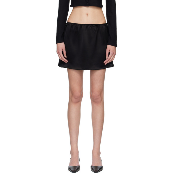  Leset Black Barb Miniskirt 