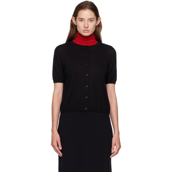  Lisa Yang Black Cashmere Cardigan 