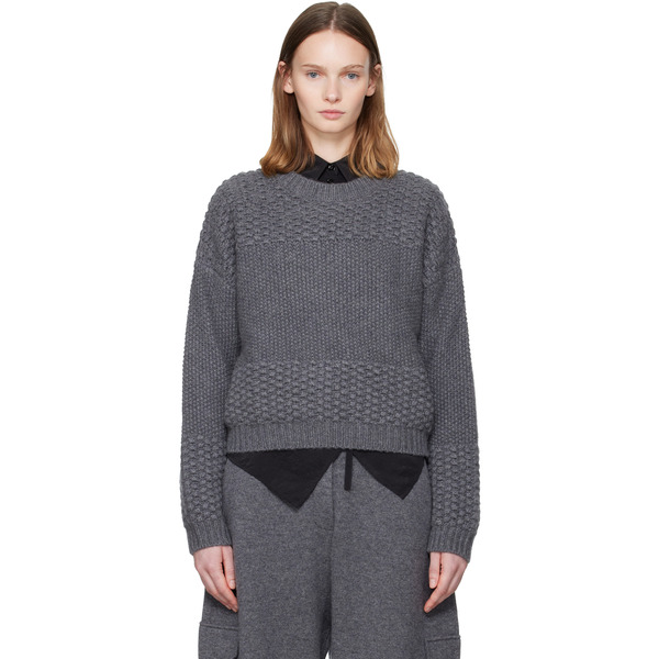  Lisa Yang Gray Signe Sweater 
