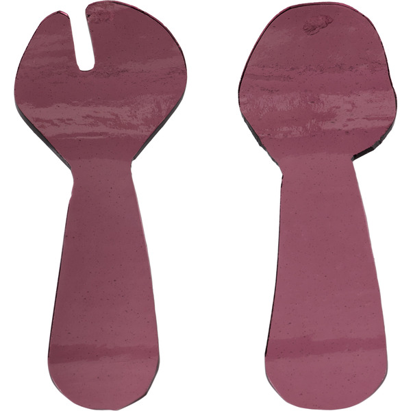  Los Objetos Decorativos Purple Glass Flatware Set 