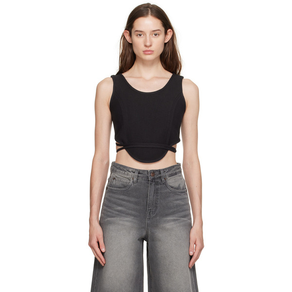  Low Classic Black Convertible Tank Top 