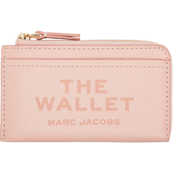  Marc Jacobs Pink 'the Leather Top Zip Multi' Wallet 