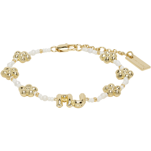  Marc Jacobs 'the Beaded Mj Balloon' Bracelet 