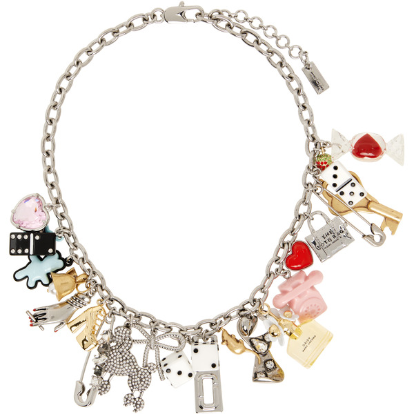  Marc Jacobs 'the Sticker Charm' Statement Necklace 