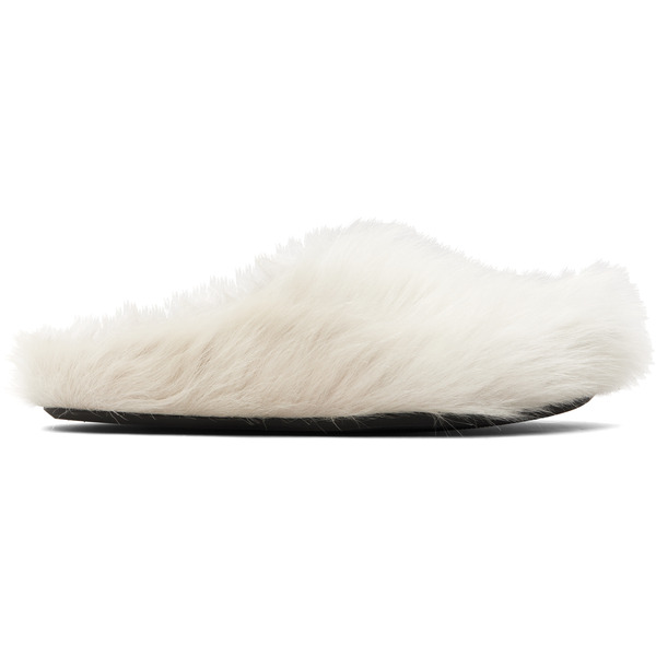  Marni Off-white Fussbett Sabot Loafers 
