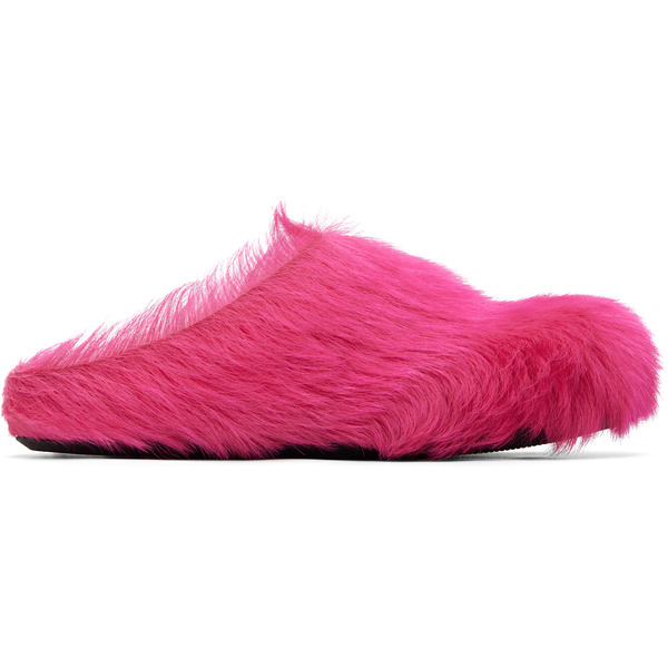  Marni Pink Fussbett Sabot Slip-on Loafers 
