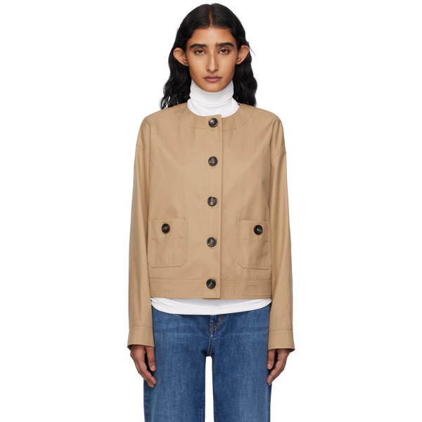  Max Mara Beige Biavo Jacket 