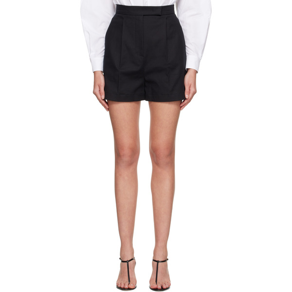  Max Mara Black Amburgo Shorts 