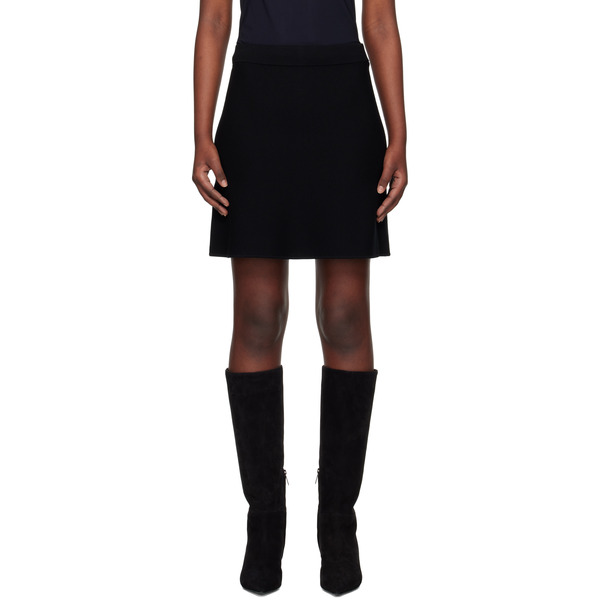  Max Mara Black Butterfly Miniskirt 