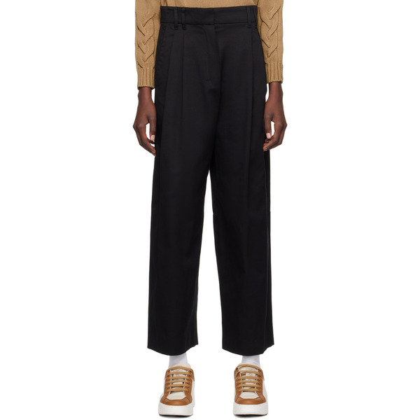  Max Mara Black Dina Trousers 