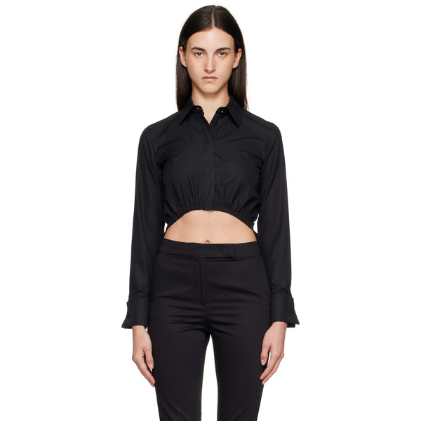  Max Mara Black Falster Shirt 