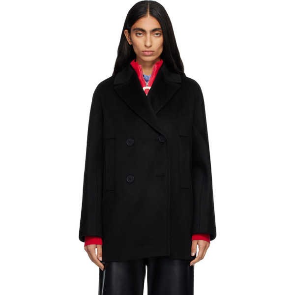  Max Mara Black Sherree Coat 