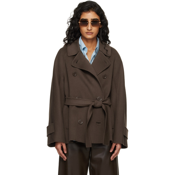  Max Mara Brown Louise Jacket 