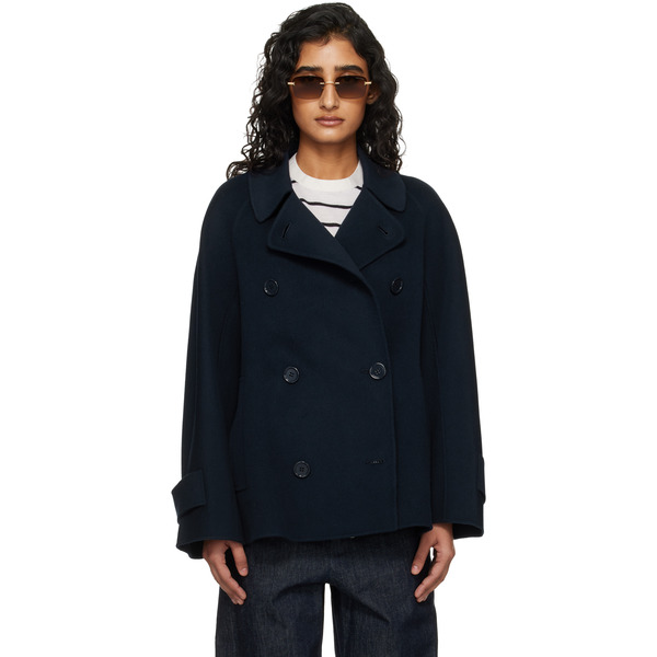  Max Mara Navy Louise Jacket 
