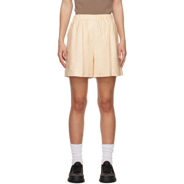  Max Mara Off-white Piadena Shorts 