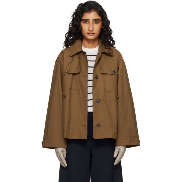  Max Mara Tan Bouquet Jacket 