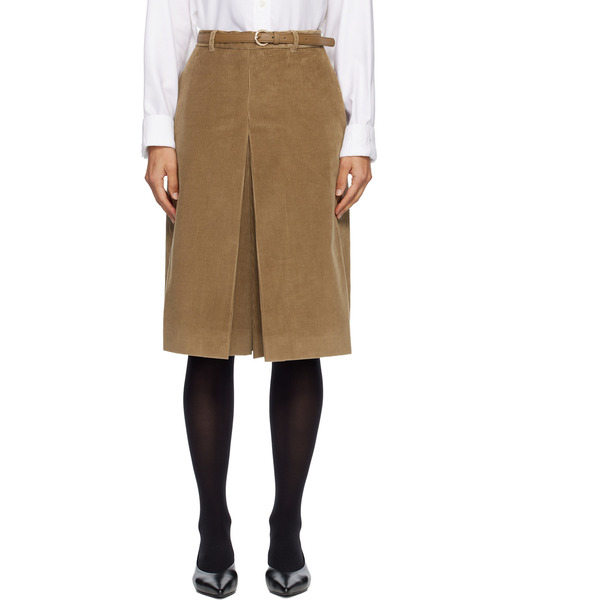  Max Mara Tan Fragore Shorts 