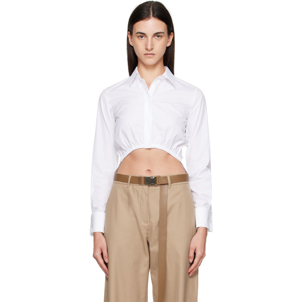  Max Mara White Falster Shirt 