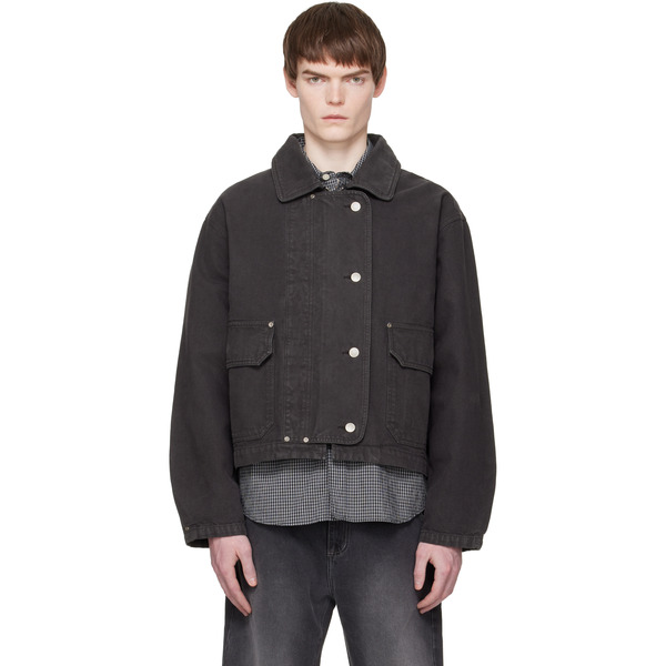  Mfpen Black Courier Jacket 
