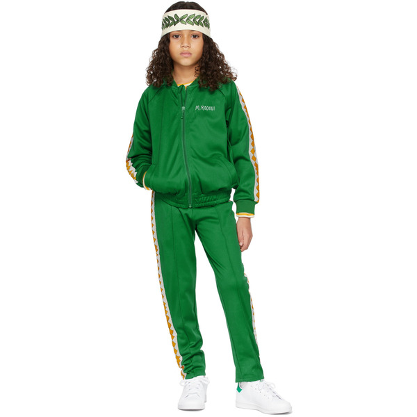  Mini Rodini Kids Green Wct Track Jacket 