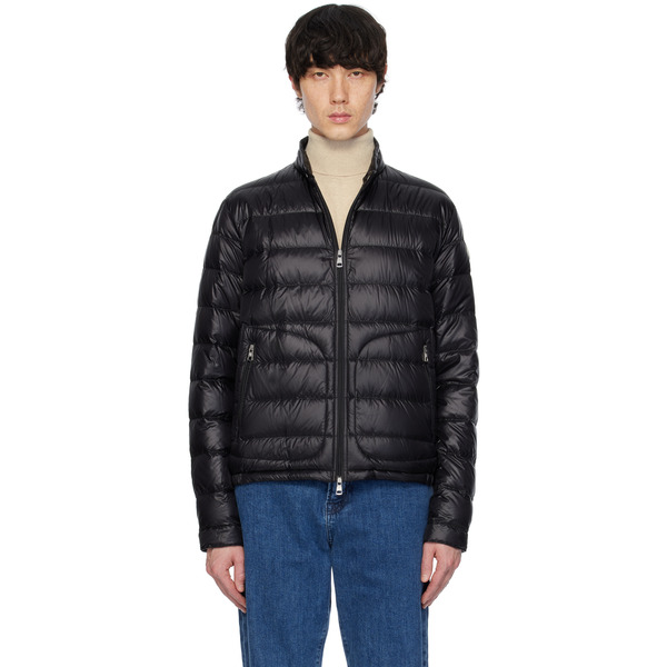  Moncler Black Acorus Short Down Jacket 