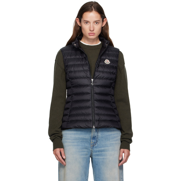  Moncler Black Igens Down Vest 