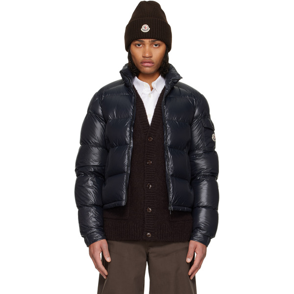  Moncler Black Levitha Short Down Jacket 