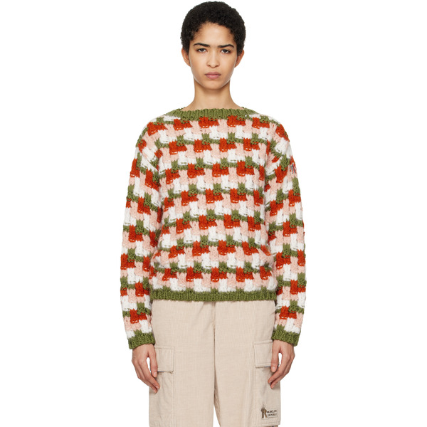  Moncler Grenoble Multicolor Wool & Alpaca Sweater 