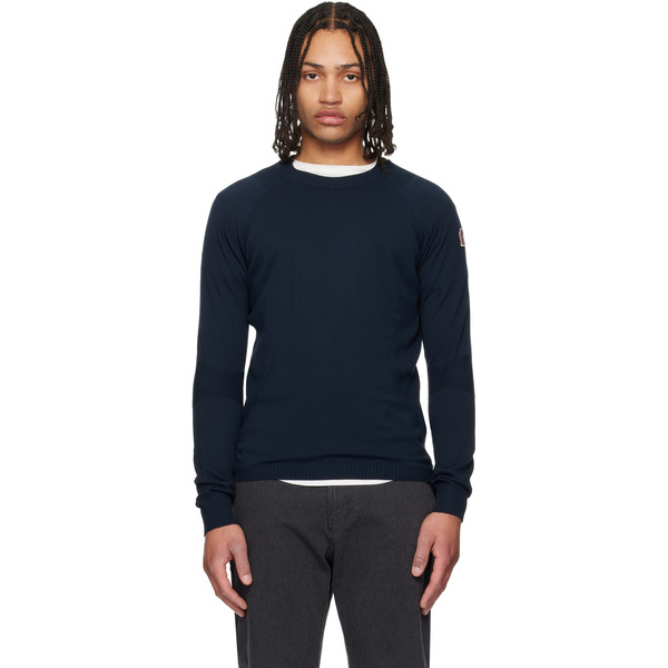  Moncler Grenoble Navy Crewneck Sweater 
