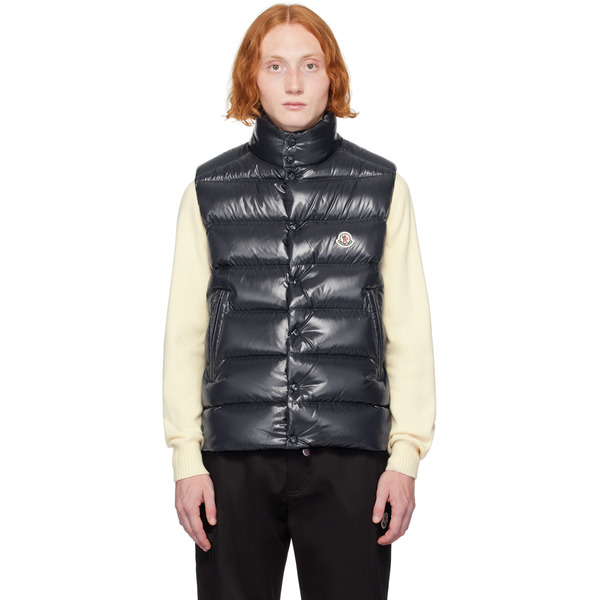  Moncler Navy Tibb Down Vest 