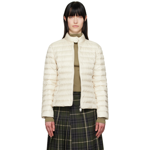  Moncler Off-white Igelle Short Down Jacket 