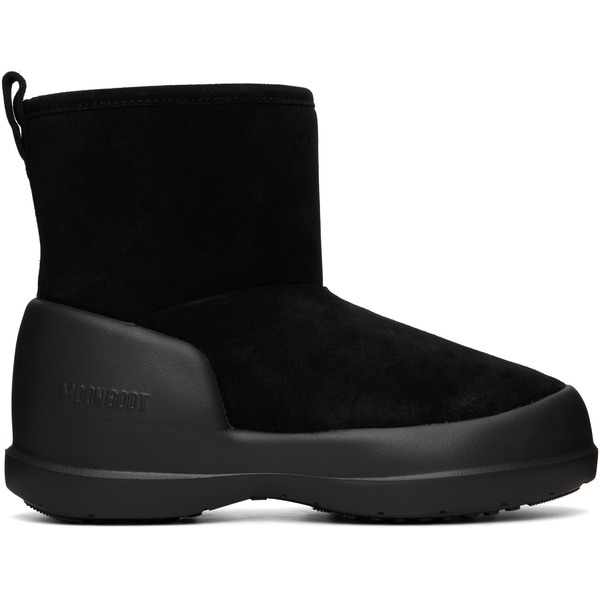  Moon Boot Black Mezzaluna Mid Boots 