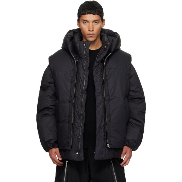  Mordecai Black Double Layered Down Jacket 