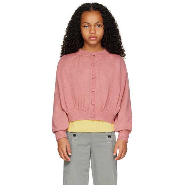  Morley Kids Pink Tibet Cardigan 