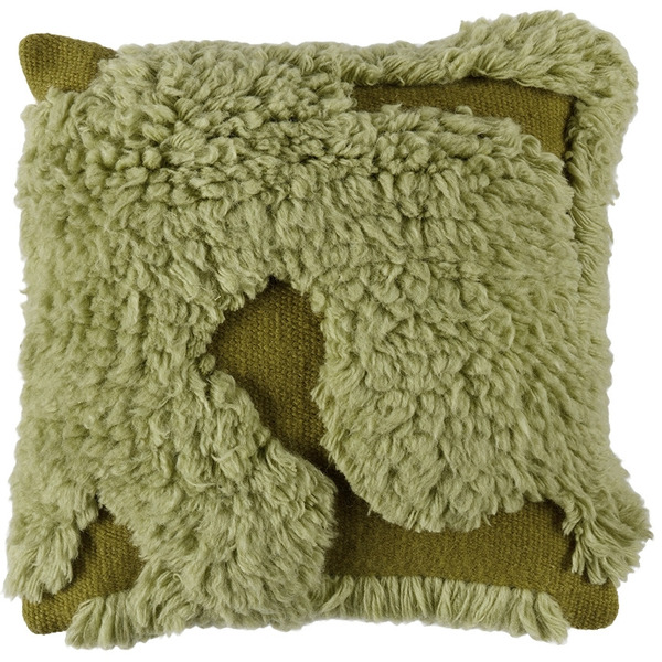  Mush Studios Green 'the Wooly' Cushion 