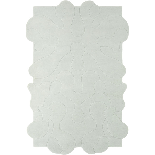  Mush Studios Ssense Exclusive Blue Large Blot Rug 