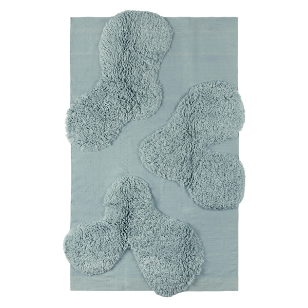  Mush Studios Ssense Exclusive Blue Medium Orca Rug 