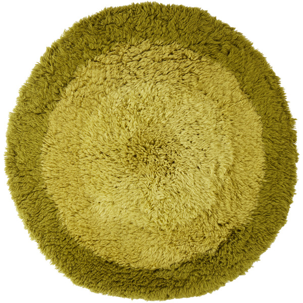  Mush Studios Ssense Exclusive Green Dandi Shag Rug 